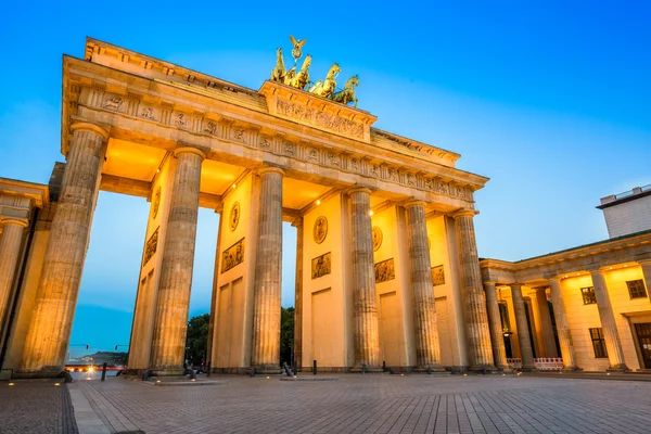 Braniborská brána v Berlíně — Stock fotografie