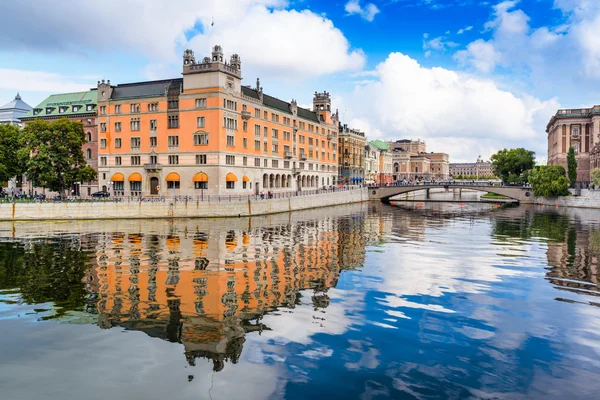 Stockholmer Schwedenblick — Stockfoto