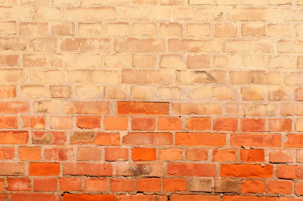 Eski kırmızı tuğla duvar — Stok fotoğraf