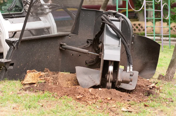 Shredder for sawn wood — Stock Photo, Image