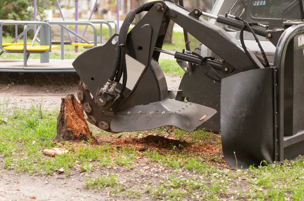 Shredder for sawn wood — Stock Photo, Image