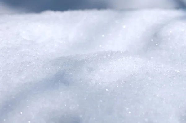 Fresh white snow — Stock Photo, Image