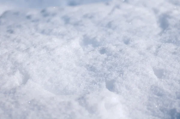 Świeży śnieg biały — Zdjęcie stockowe