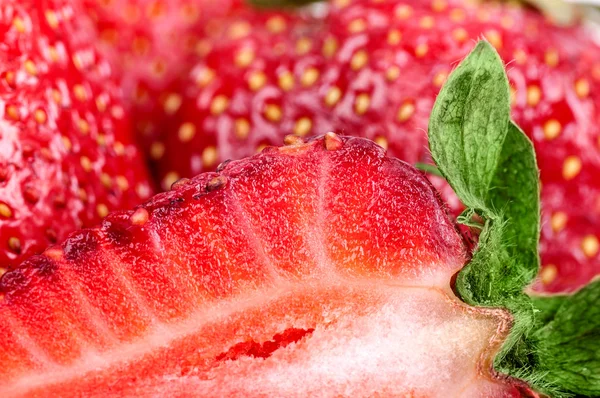 Strawberries  background — Stock Photo, Image