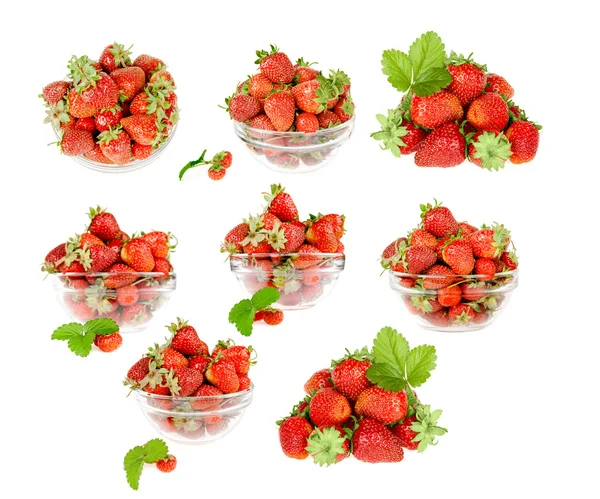 Set of strawberry — Stock Photo, Image