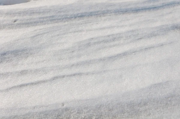Фон свежего снега — стоковое фото