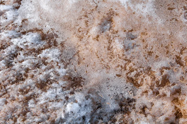 Gelo sullo sfondo di sabbia — Foto Stock