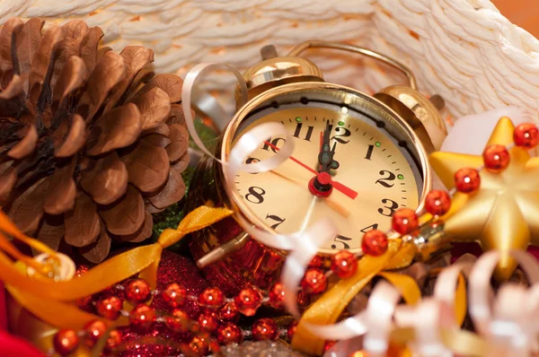 Christmas holiday tinsel — Stock Photo, Image