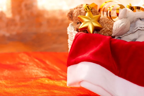 Christmas holiday tinsel — Stock Photo, Image