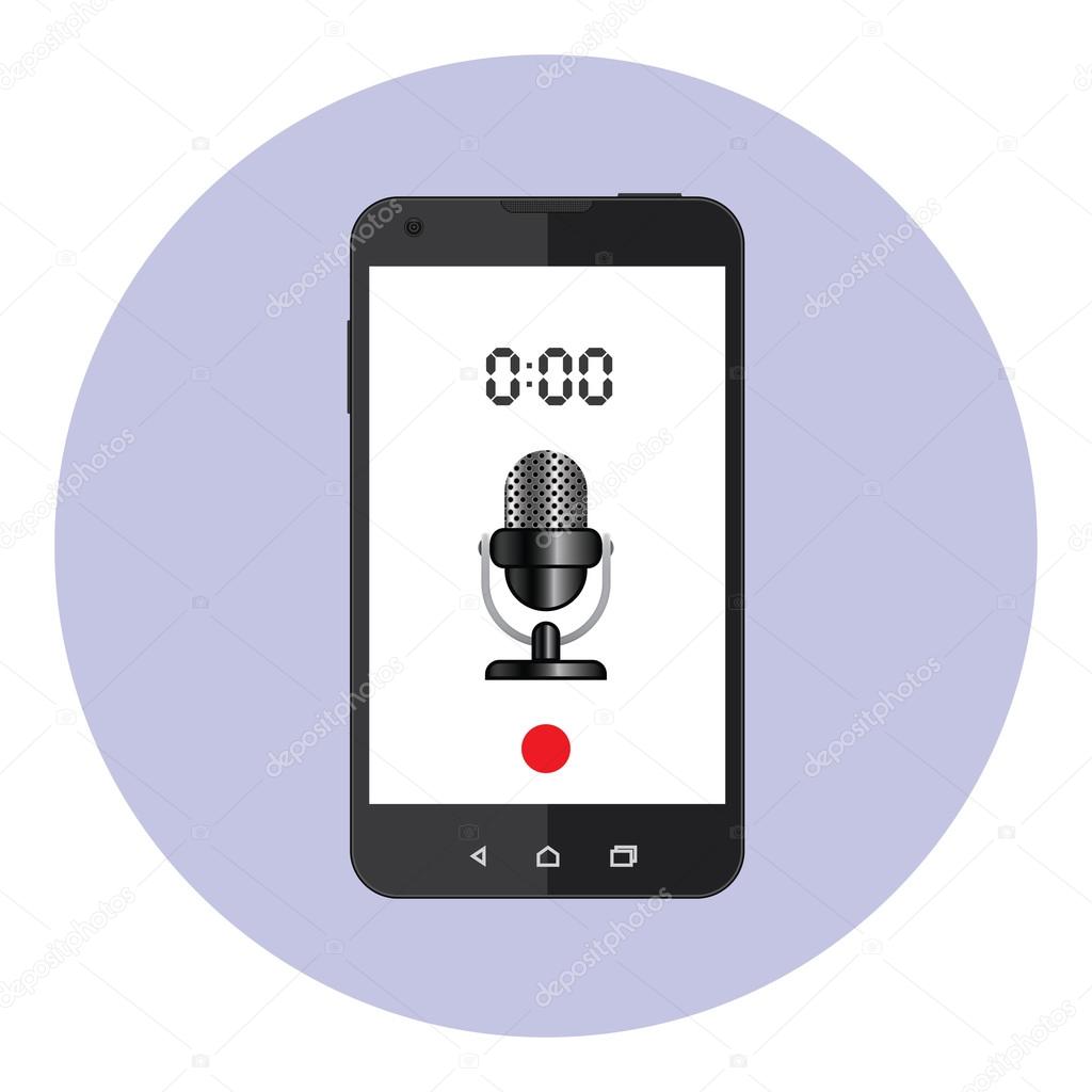 Voice Recorder Mobile Application Stock Vector By Nomad Soul 100306558 voice-recorder-mobile-application-stock-vector-by-nomad-soul-100306558