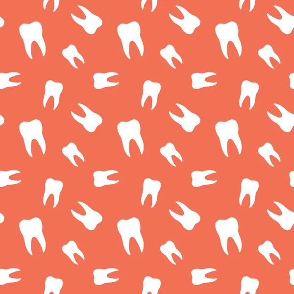 Denti molari senza soluzione di continuità modello dentale — Vettoriale Stock