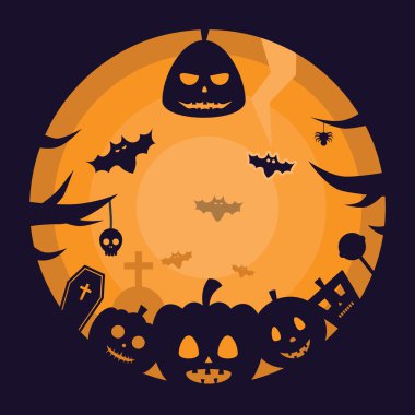 Cadılar Bayramı partisi arka plan