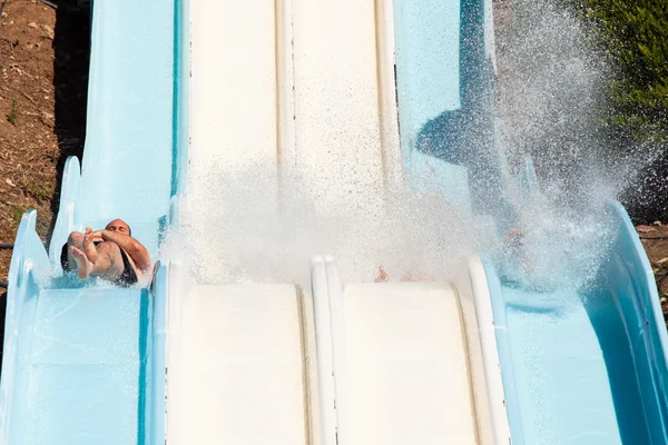 People at water park — Stock Photo, Image