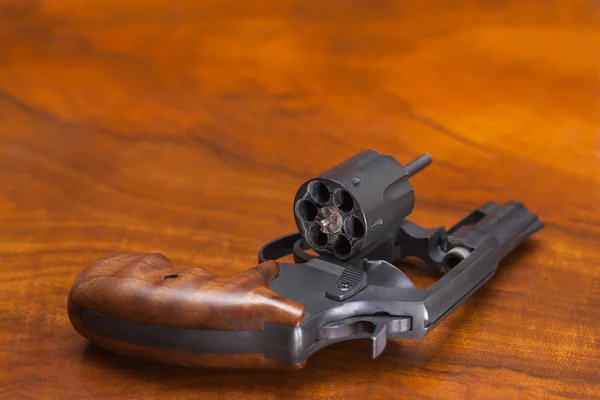 Циліндр револьвер гармати — стокове фото