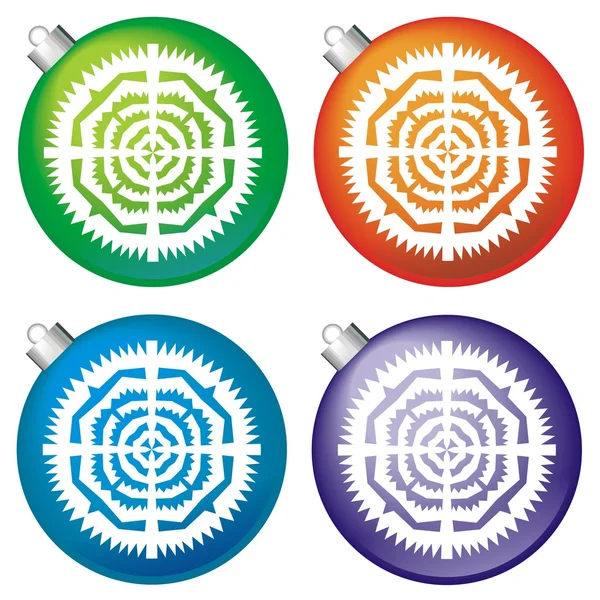 Noel ağacı üzerinde ampul