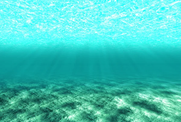 Спокойная подводная сцена с копировальным пространством — стоковое фото