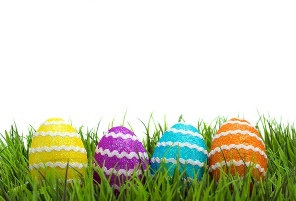 Uova di Pasqua variopinte — Foto Stock