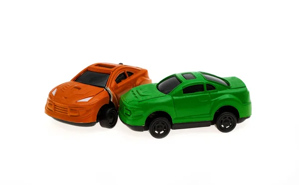 Collision of two cars — Stock Photo, Image