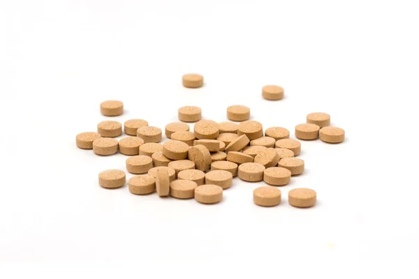 Um monte de comprimidos — Fotografia de Stock