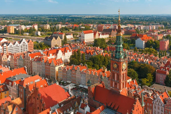 Stadshuset i gdansk, Polen — Stockfoto