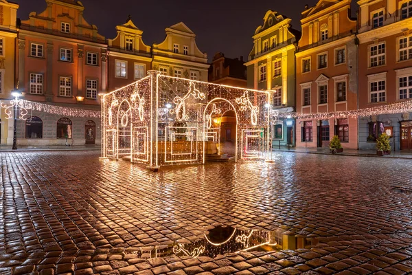 Gamla stan i Poznan, Polen — Stockfoto