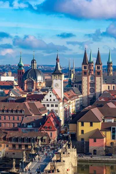 Wurzburg, Franconia, Baviera settentrionale, Germania — Foto Stock