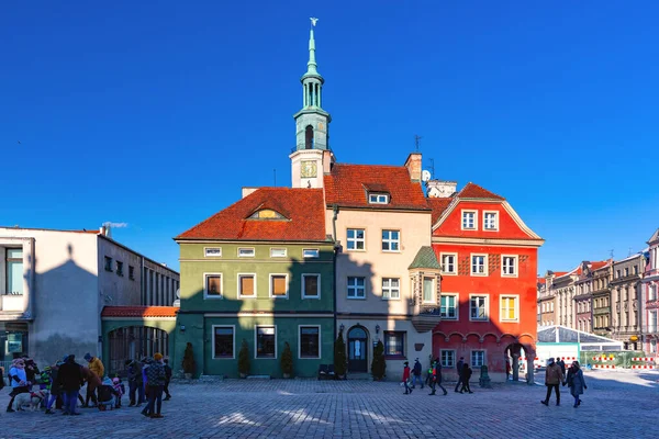 Winter Old Town of Poznan, Poland — Stock Photo, Image