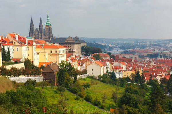 Prague Castle and the Little Quarter, Czech Republic — Stock Photo, Image