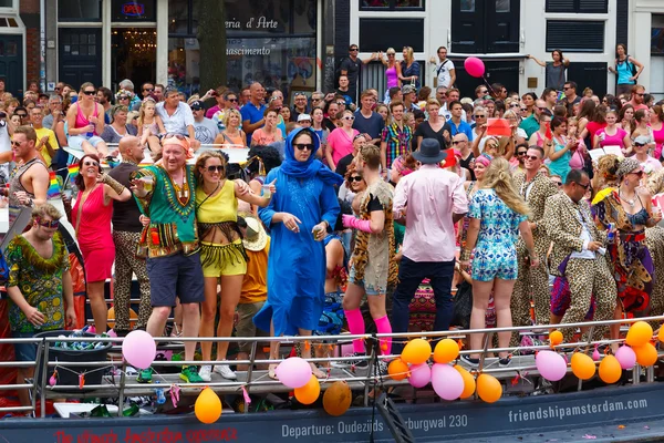 Desfile del Canal de Ámsterdam 2014 —  Fotos de Stock