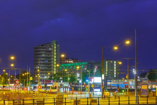 Nacht amsterdam — Stockfoto