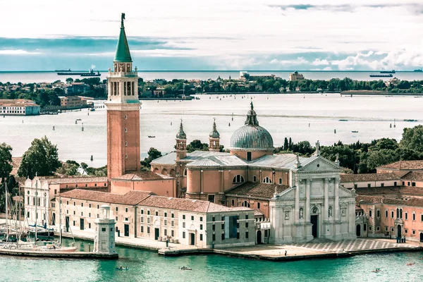 Ilha de San Giorgio Maggiore para Veneza, Itália — Fotografia de Stock