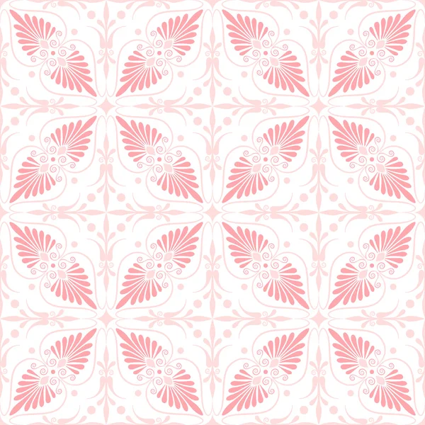 Vector instellen naadloze floral ornament — Stockvector