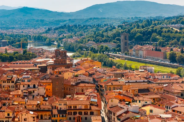 Oltrarno and Porta San Niccolo in Florence, Italy — Stock Photo, Image