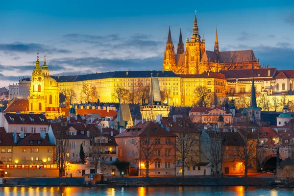 Castelo de Praga e Mala Strana, República Checa — Fotografia de Stock