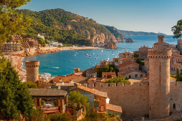 Tossa de Mar en la Costa Brava, Cataluña, España —  Fotos de Stock