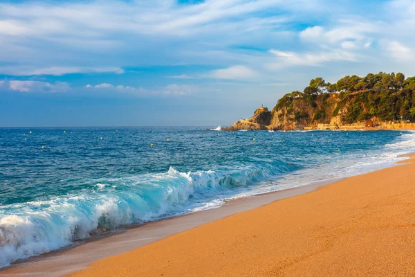 Lloret de Mar na Costa Brava, Catalunha, Espanha — Fotografia de Stock