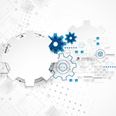 Soyut teknoloji arkaplanı