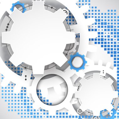 Soyut teknoloji arkaplanı