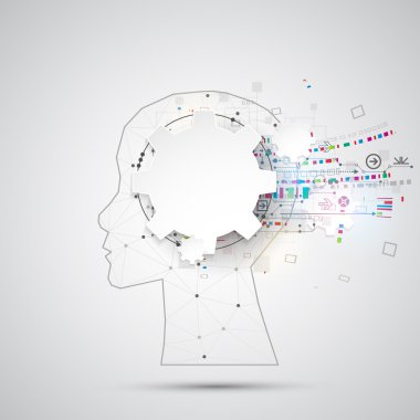 yaratıcı beyin kavramı arka plan