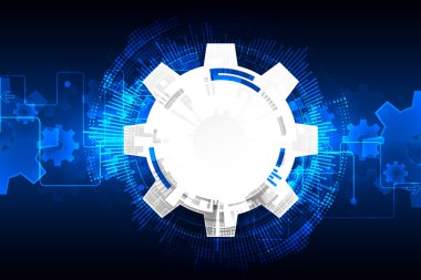 Soyut Cogwheels Tema.