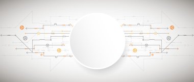 Soyut teknolojik arkaplan