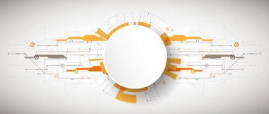 Soyut teknolojik arkaplan