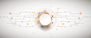 Soyut teknolojik arkaplan