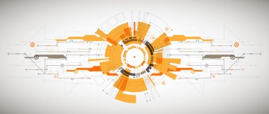 Soyut teknolojik arkaplan