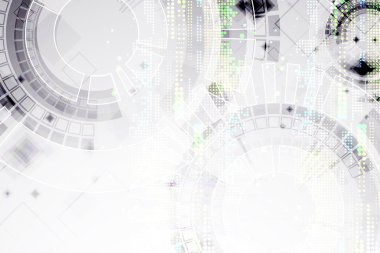 Fütüristik teknoloji stili arka plan