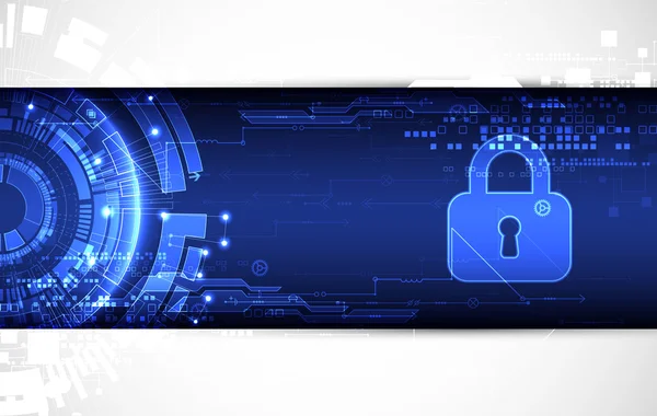 Dijital ve teknolojik koruma kavramı.
