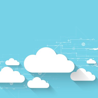 Web bulutlar teknolojik altyapı