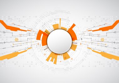 Soyut teknolojik arkaplan  