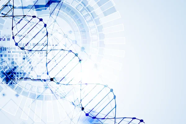 Szablon z Dna cząsteczki tło — Wektor stockowy