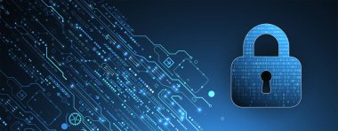 Siber güvenlik ya da ağ koruması. Sistem gizliliği.